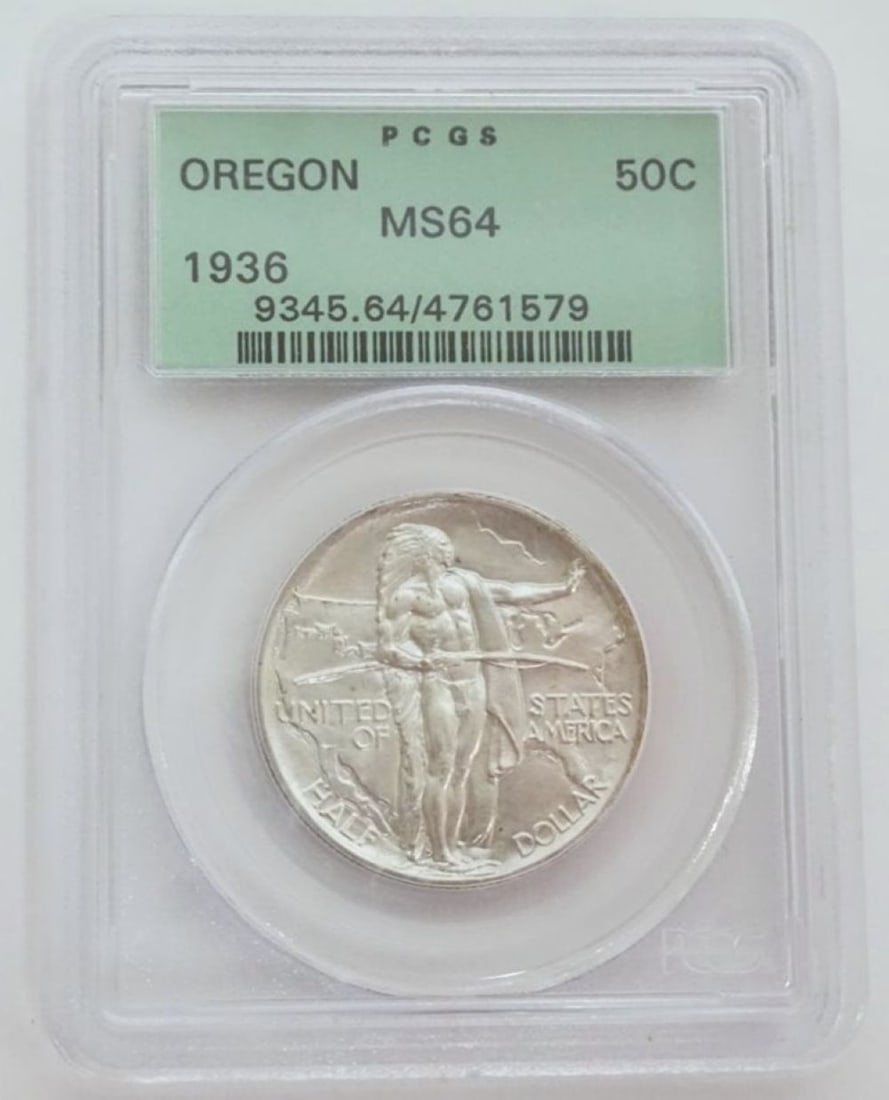 OREGON SILVER HALF DOLLAR (1 of 3)