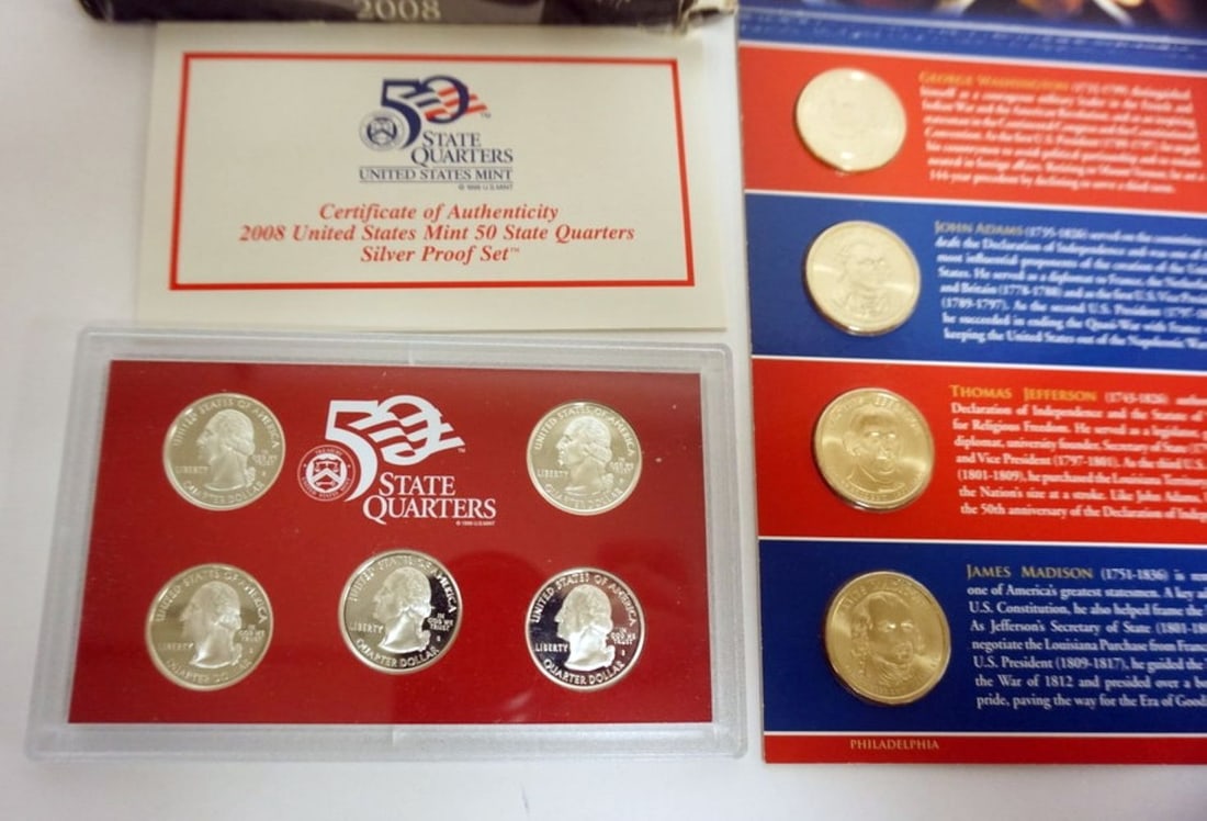 ASSORTED PROOF SETS - 2