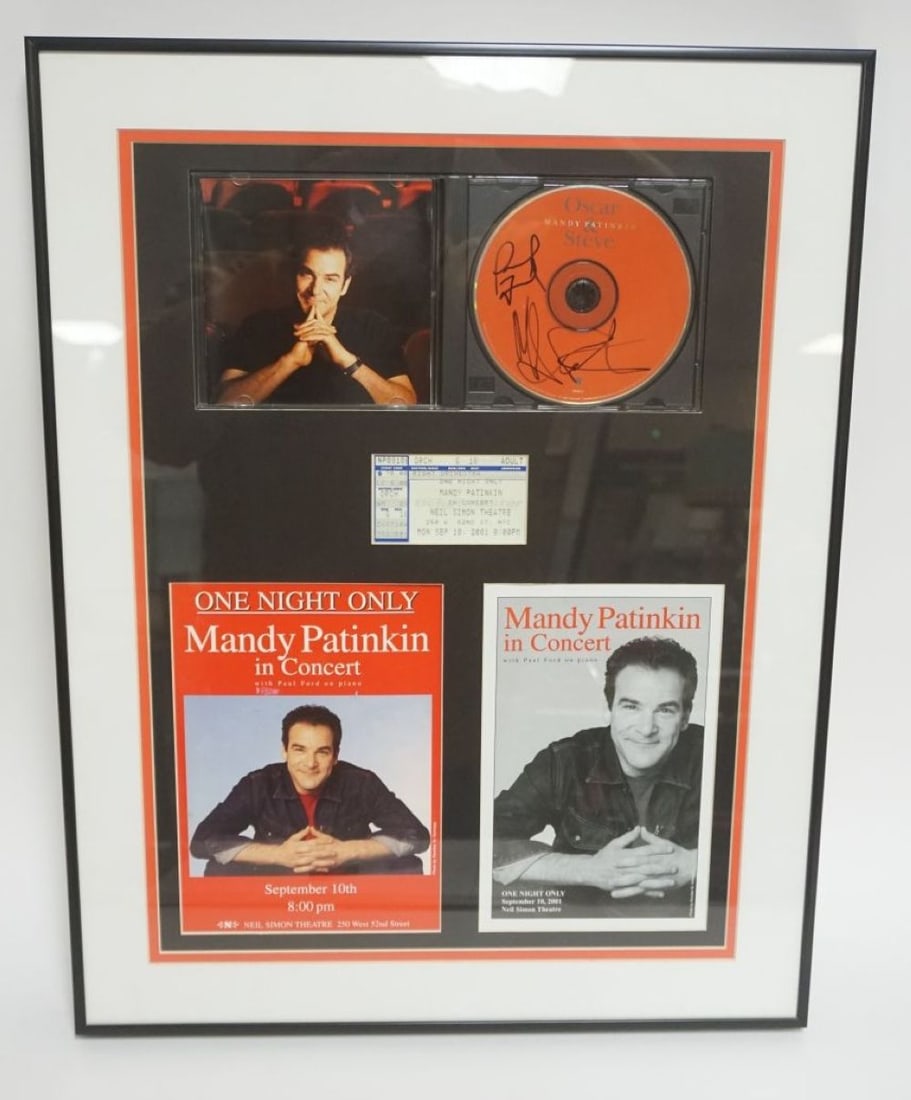 MANDY PATINKIN FRAMED COLLAGE (1 of 2)