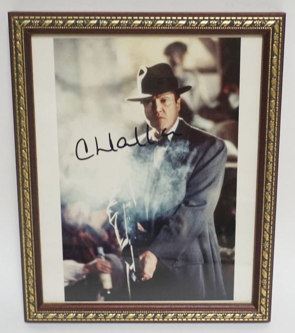 CHRISTOPHER WALKEN FRAMED PHOTO, SIGNED (1 of 2)