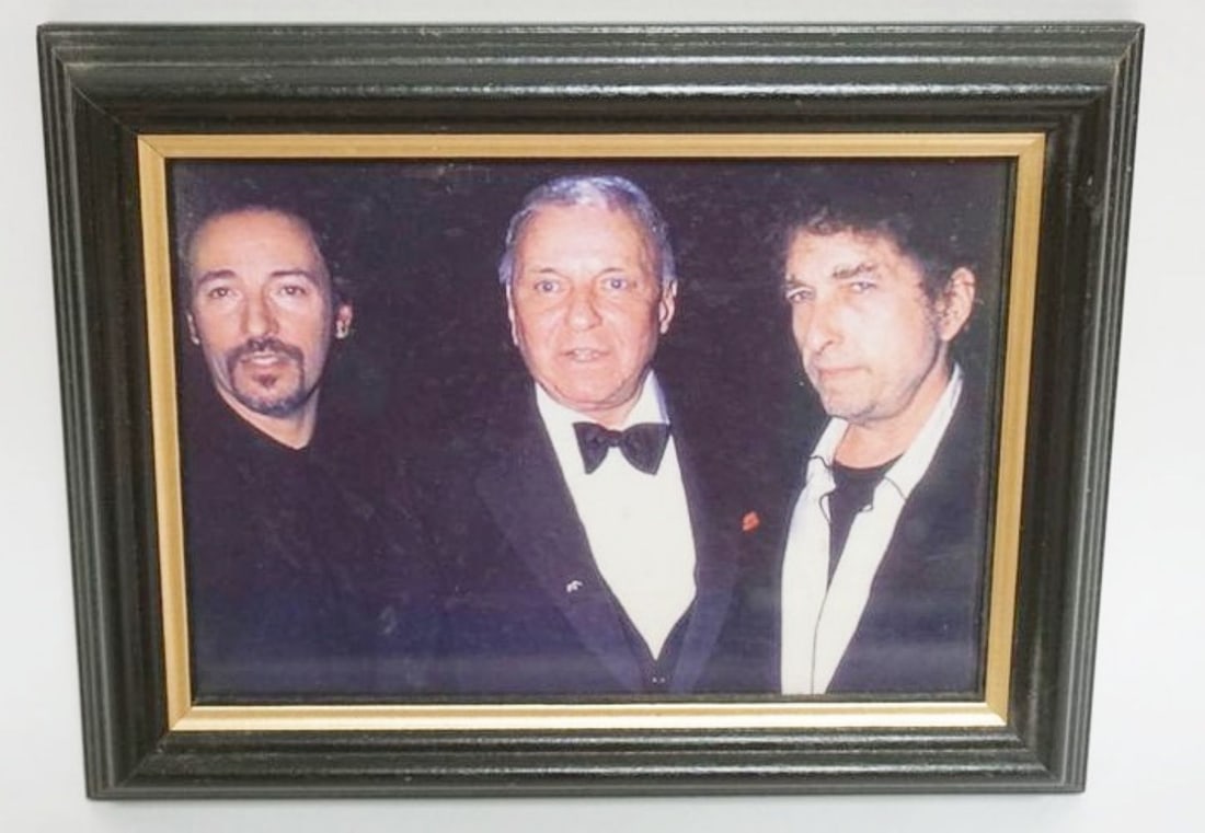 FRANK SINATRA, BOB DYLAN, BRUCE SPRINGSTEIN PHOTO (1 of 1)