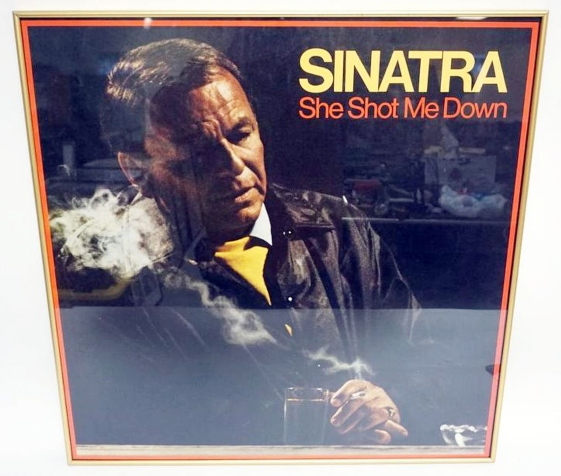 FRANK SINATRA LARGE FRAMED POSTER (1 of 1)