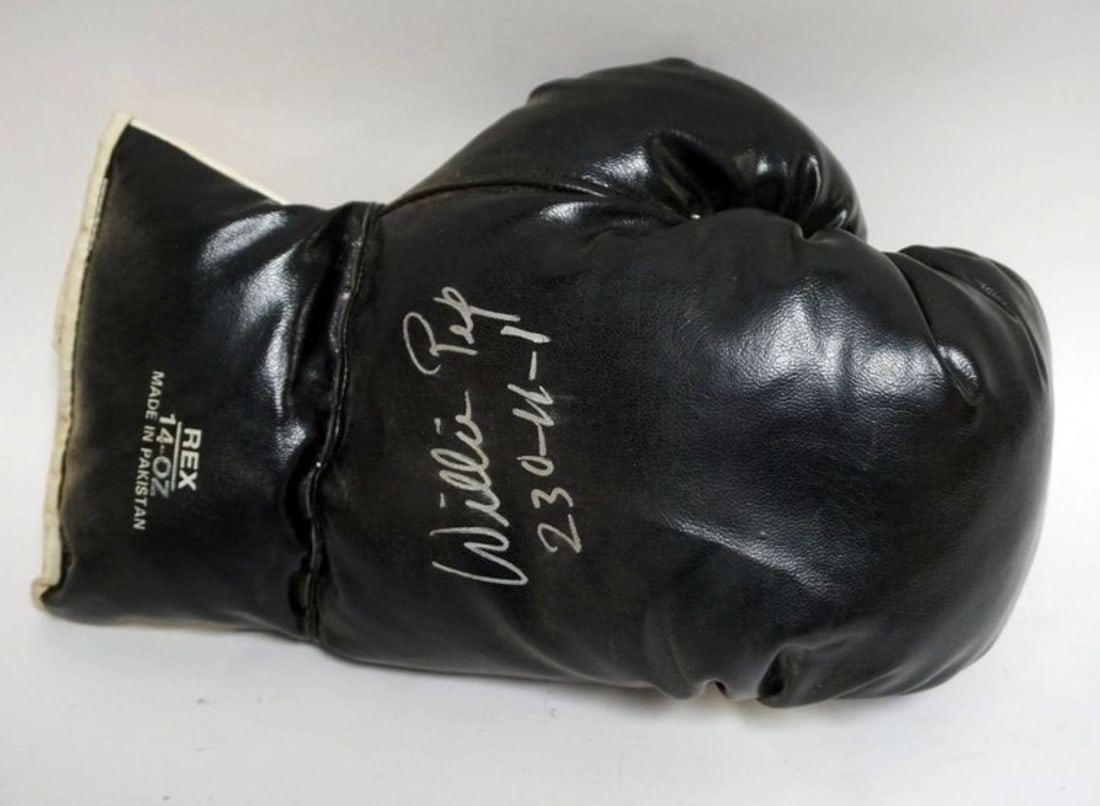 SIGNED BOXING GLOVE (1 of 2)