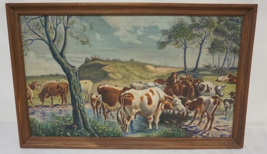 OIL PAINTING ON CANVAS (1 of 3)