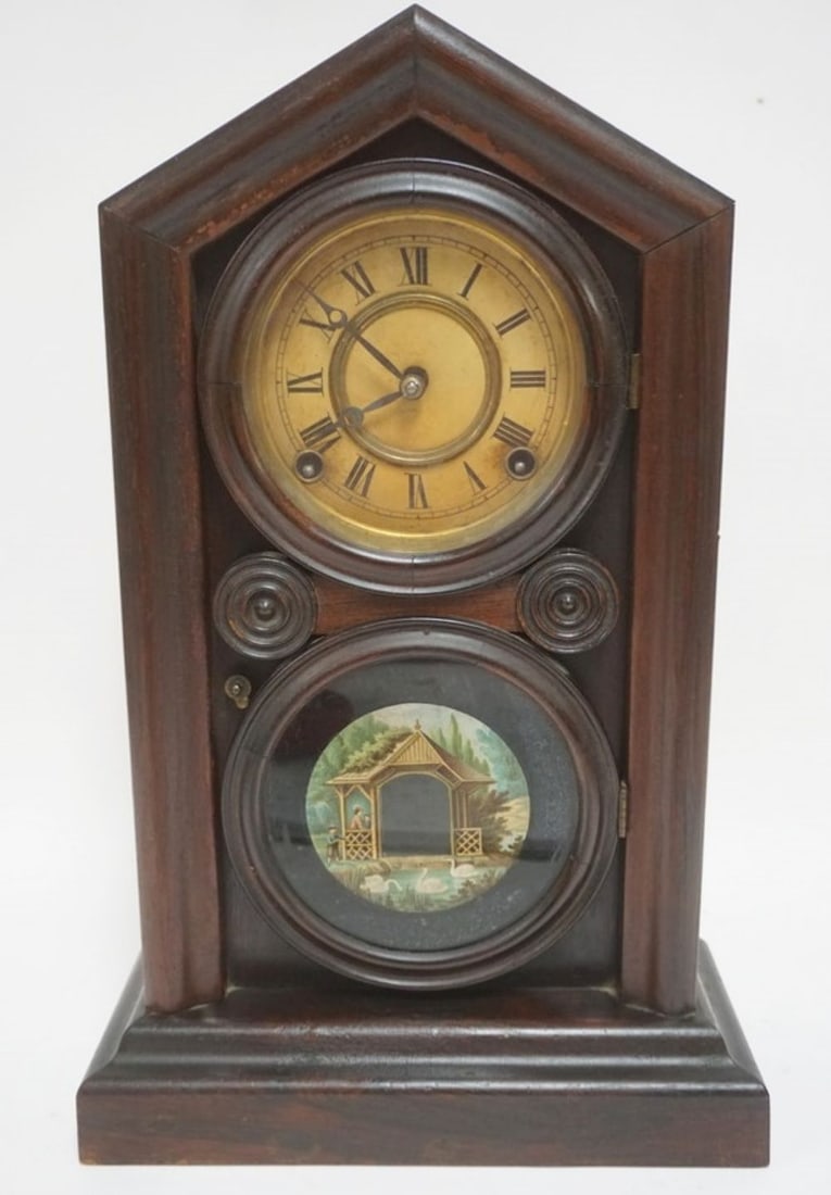 INGRAHAM SHELF CLOCK (1 of 5)