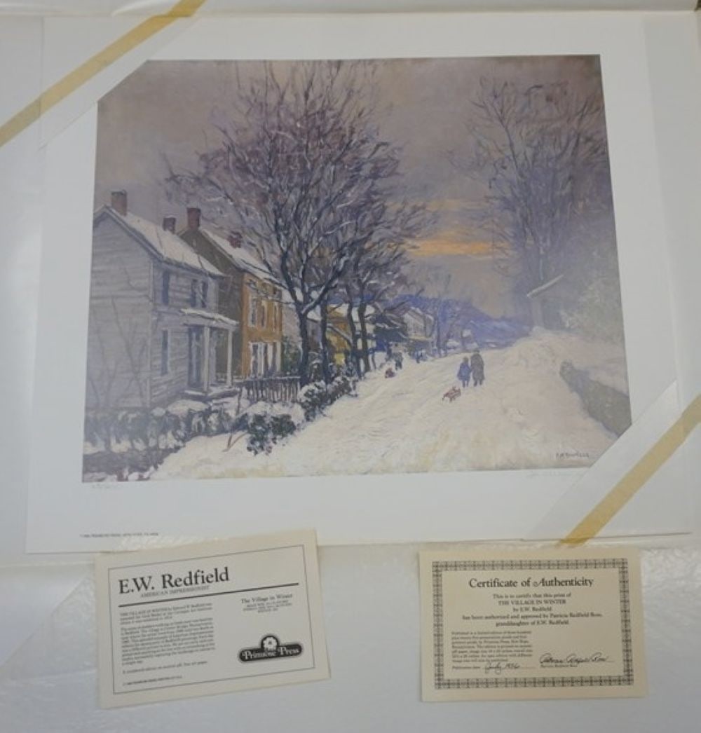 E. W. REDFIELD PRINT (1 of 4)
