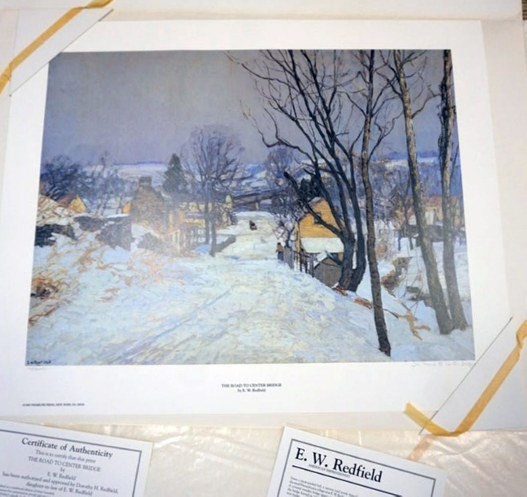 E. W. REDFIELD PRINT (1 of 4)