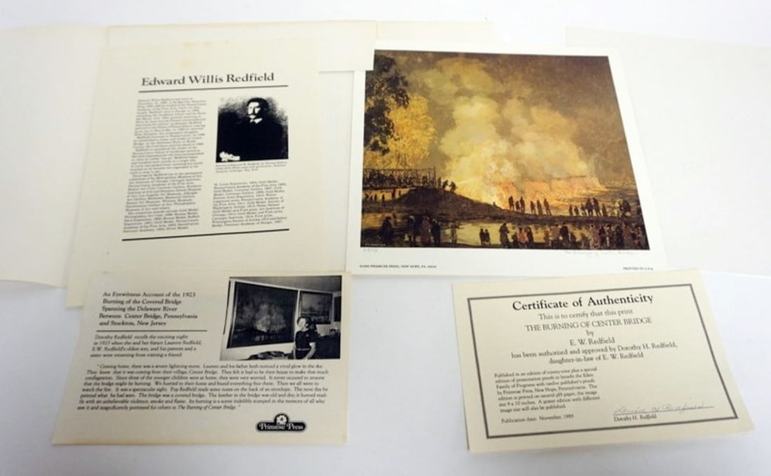 E. W. REDFIELD PRINT (1 of 5)