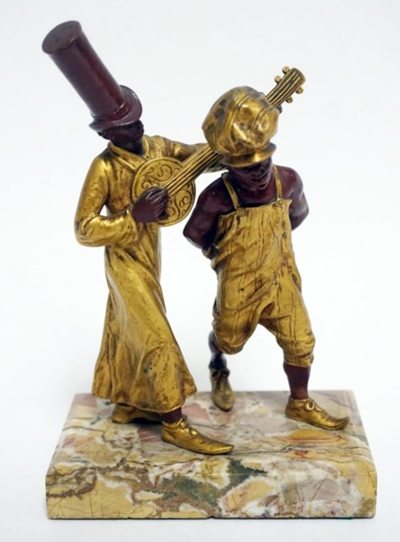 GILT BRONZE FIGURE (1 of 5)