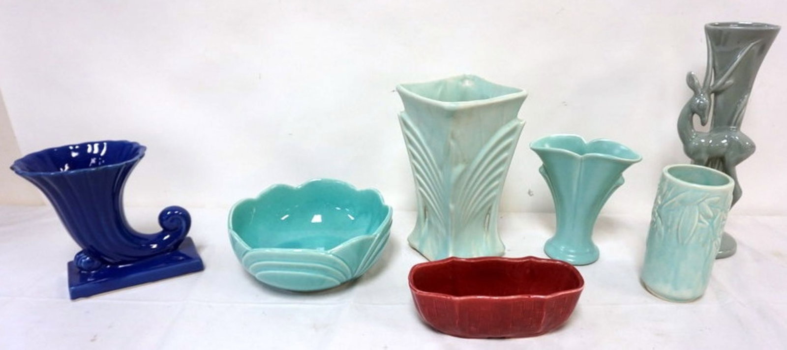 ASSORTED POTTERY VASES (1 of 4)