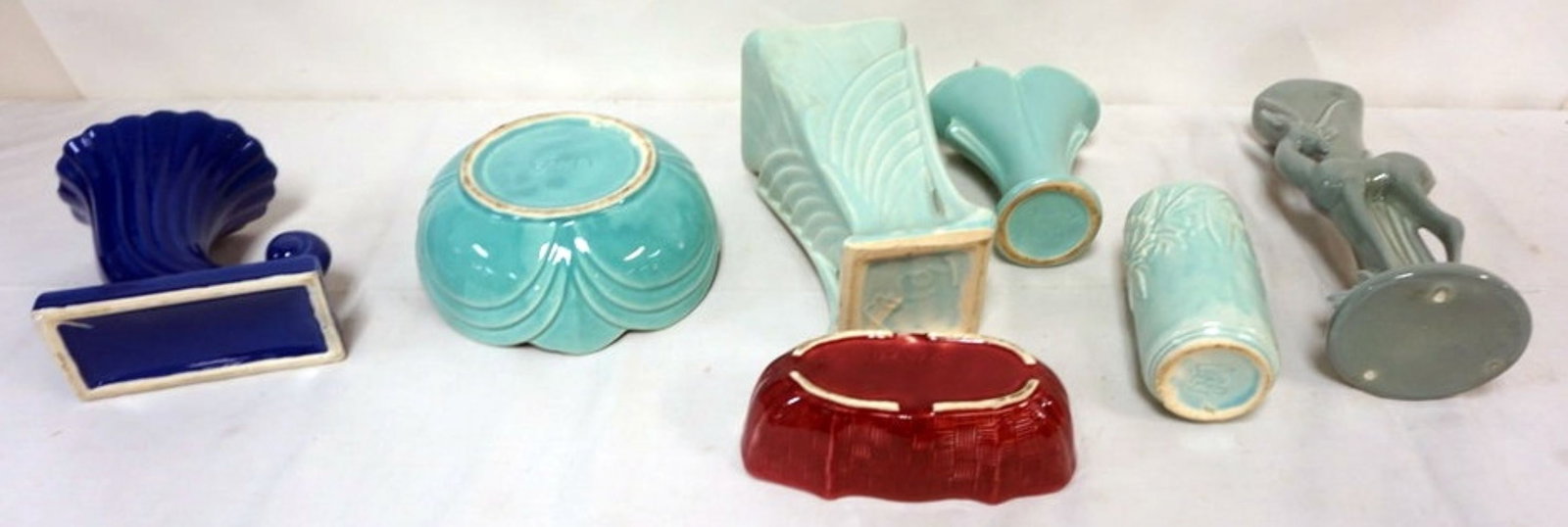 ASSORTED POTTERY VASES - 4