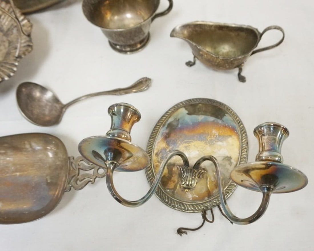 ASSORTED SILVER PLATE - 2