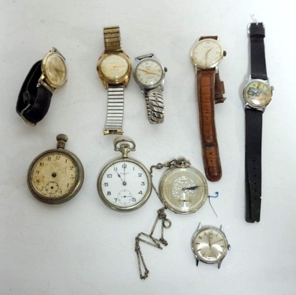 ASSORTED WATCHES AND POCKET WATCHES (1 of 7)