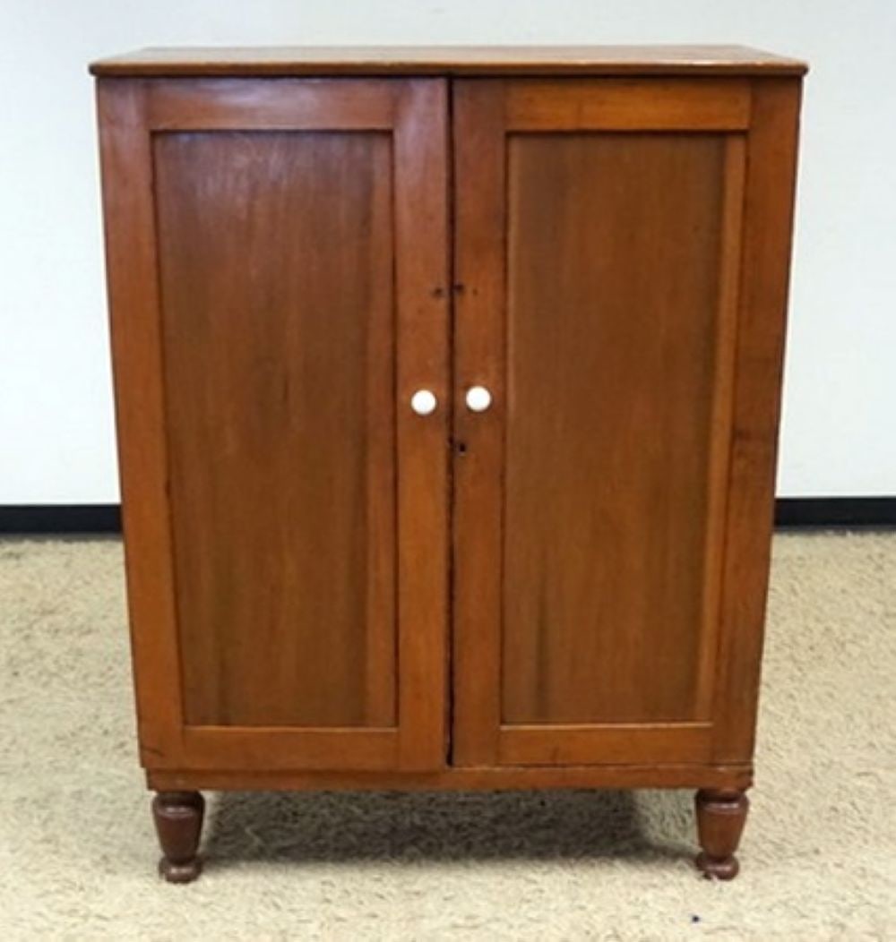 PRIMITIVE PINE CUPBOARD (1 of 4)