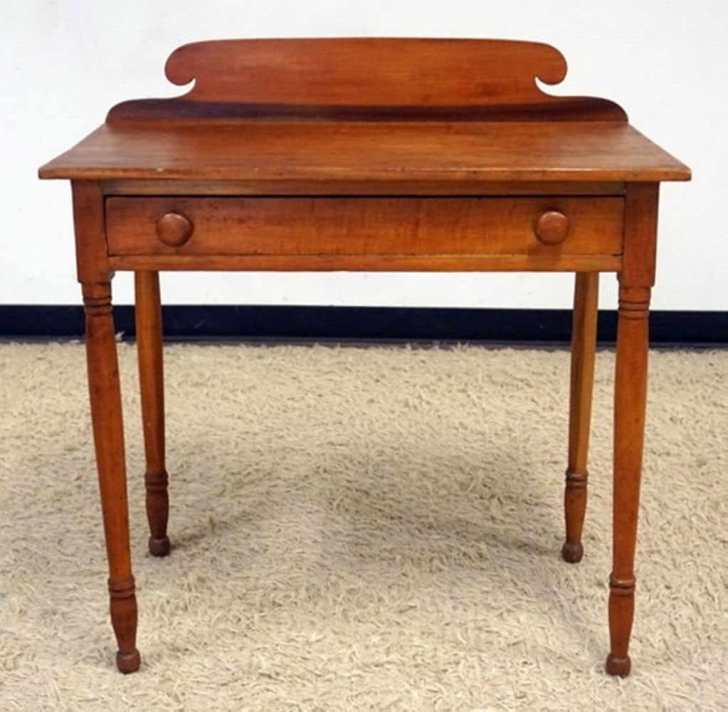 ANTIQUE PINE STAND (1 of 4)