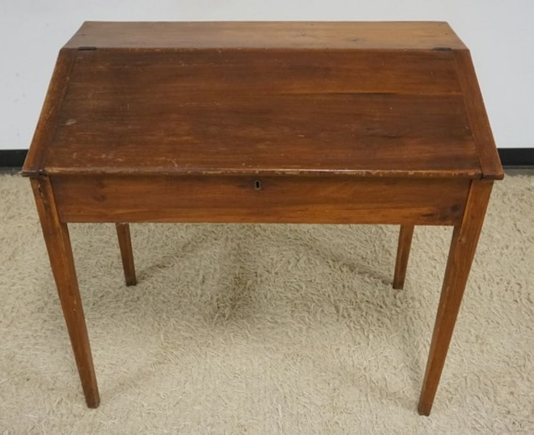 COUNTRY PINE SLANT FRONT DESK (1 of 5)