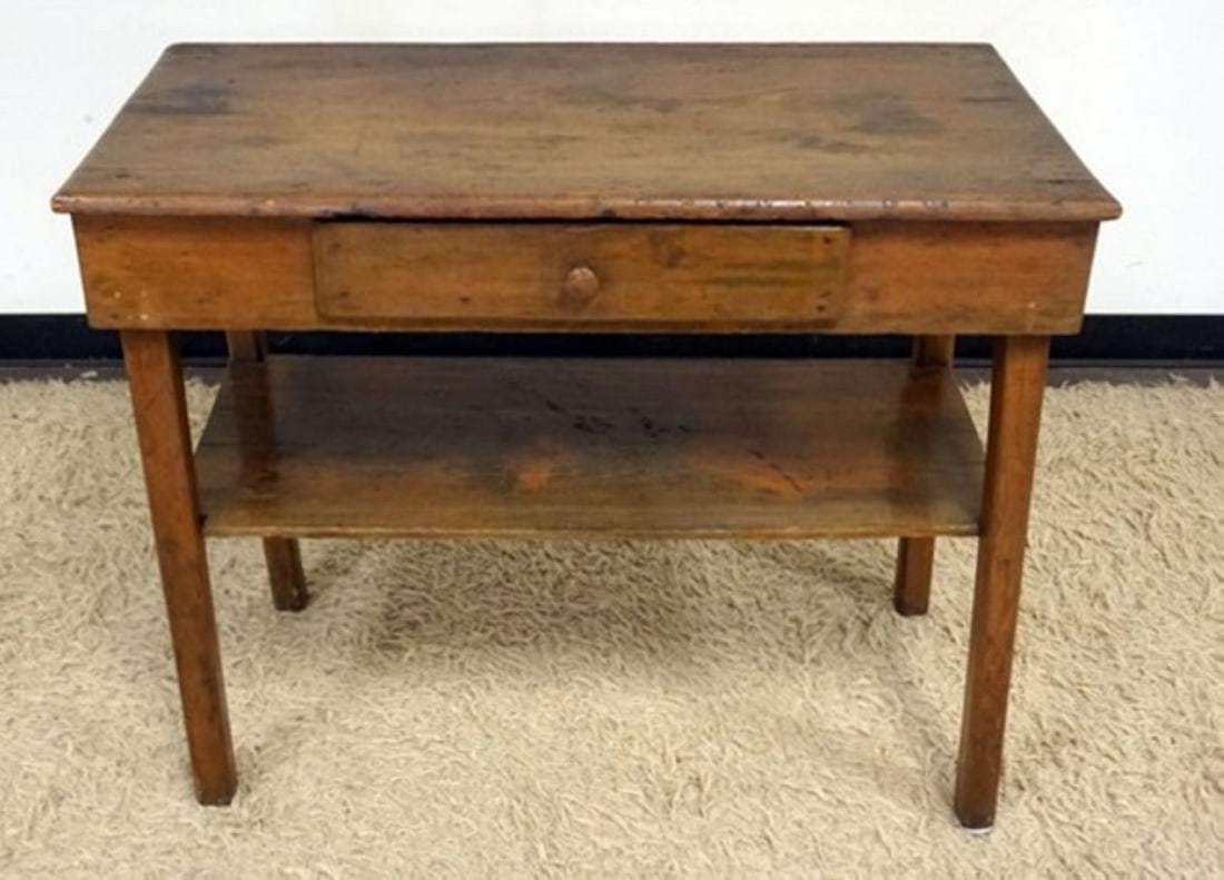 PRIMITIVE PINE STAND (1 of 4)
