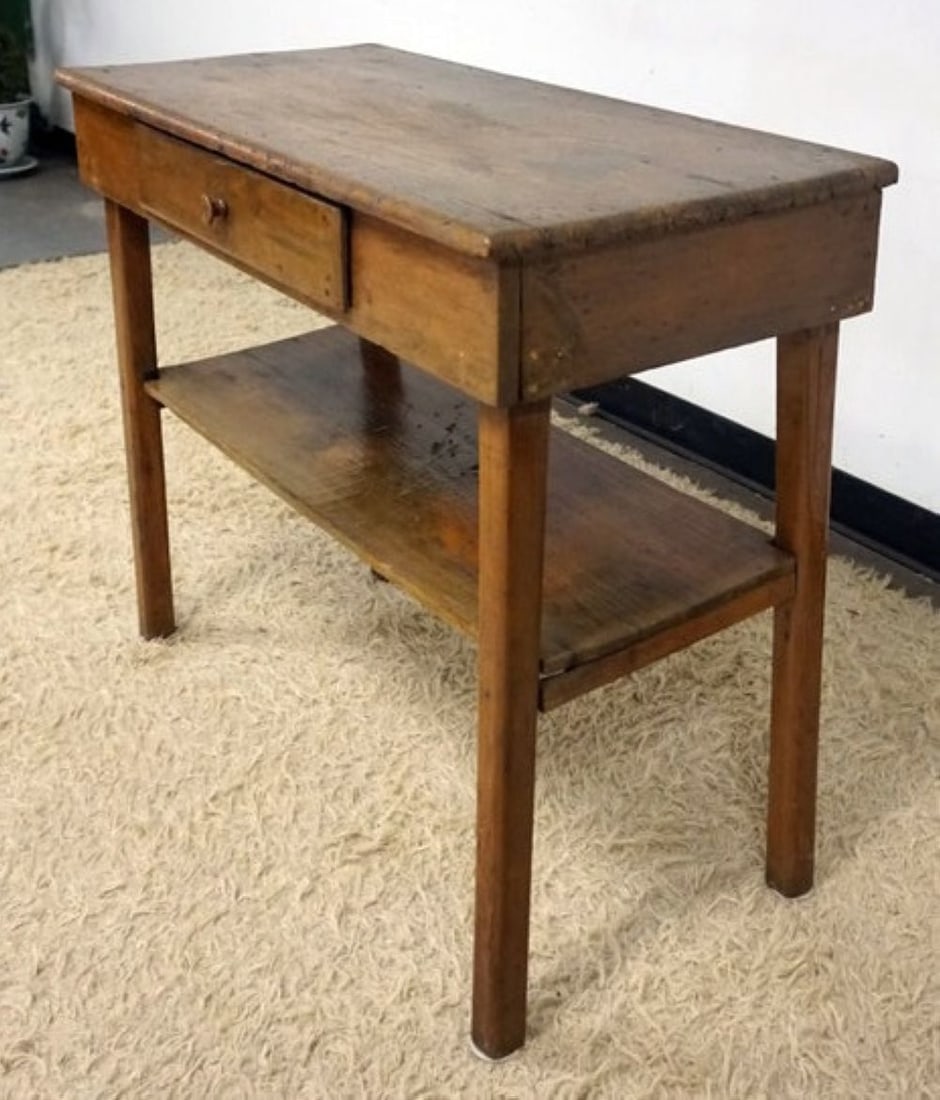 PRIMITIVE PINE STAND - 2