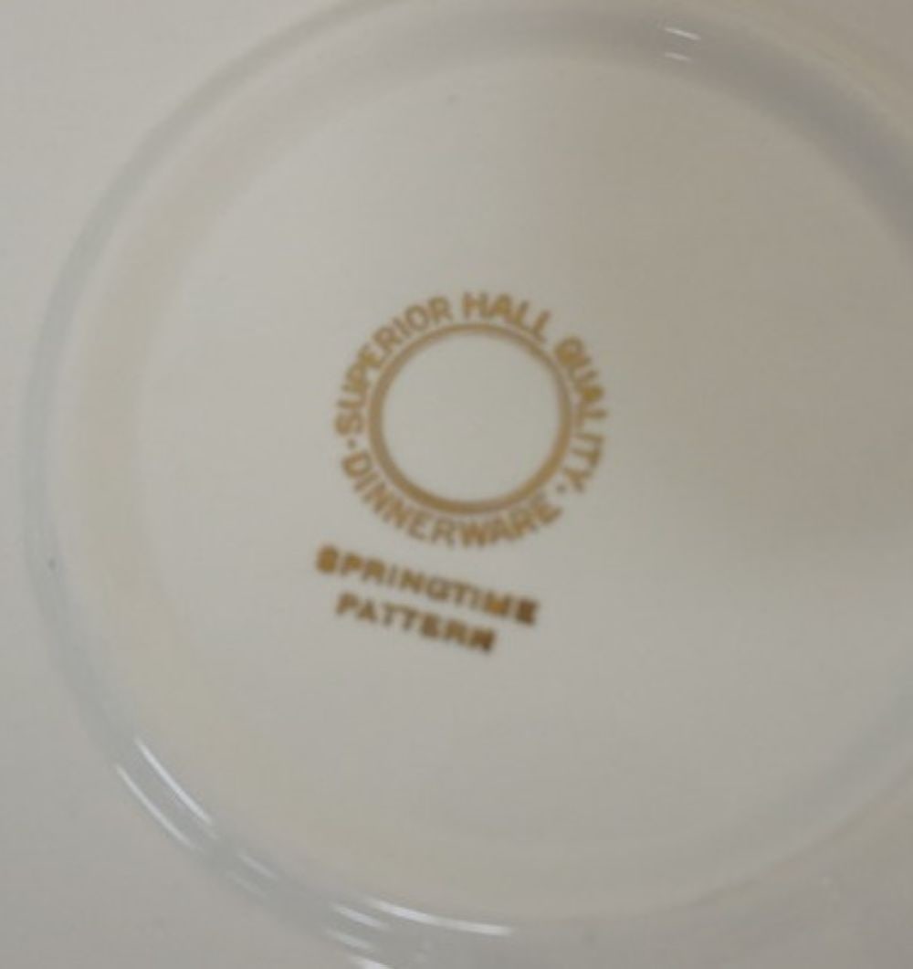 HALL SPRINGTIME DINNERWARE - 6
