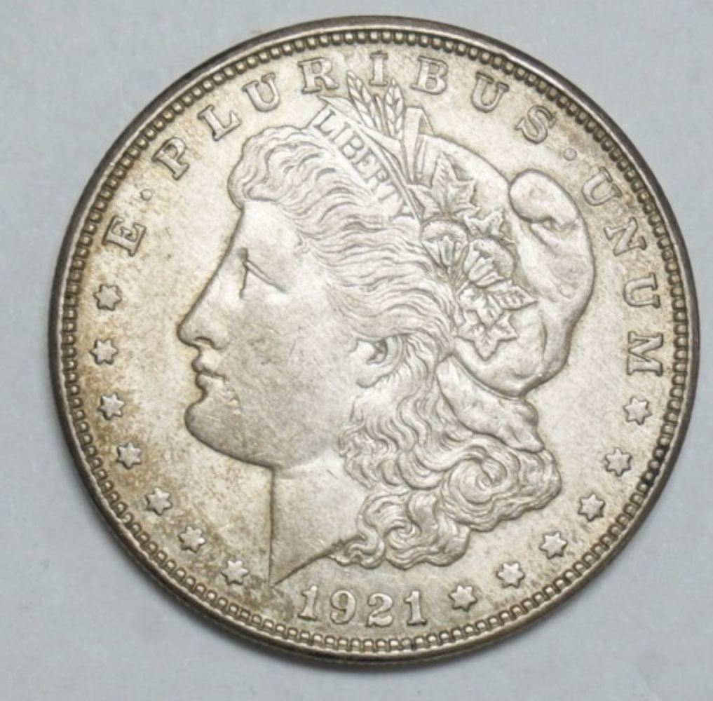 1921 MORGAN SILVER DOLLAR D MINT MARK: 1921 MORGAN SILVER DOLLAR D MINT MARK