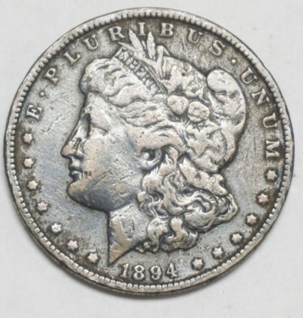 1894 MORGAN SILVER DOLLAR O MINT MARK (1 of 4)
