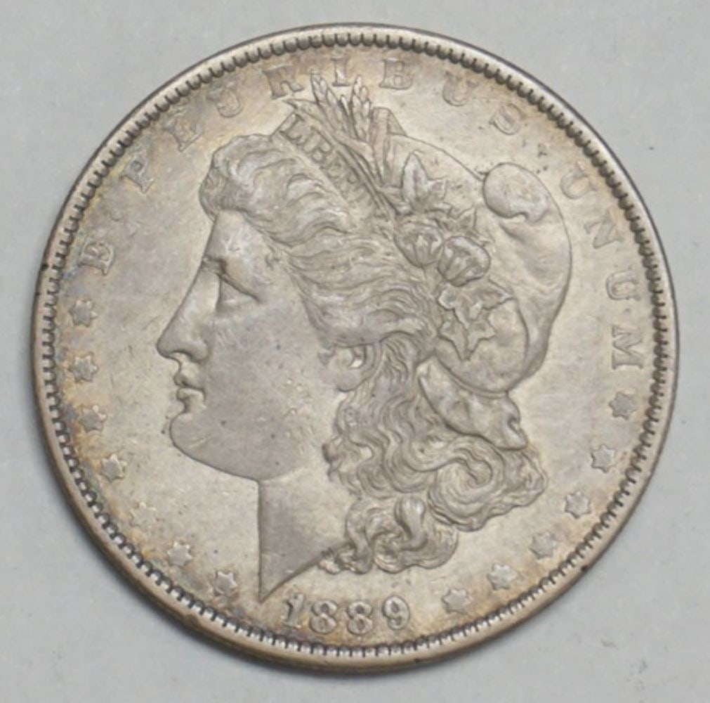 1889 MORGAN SILVER DOLLAR O MINT MARK (1 of 4)