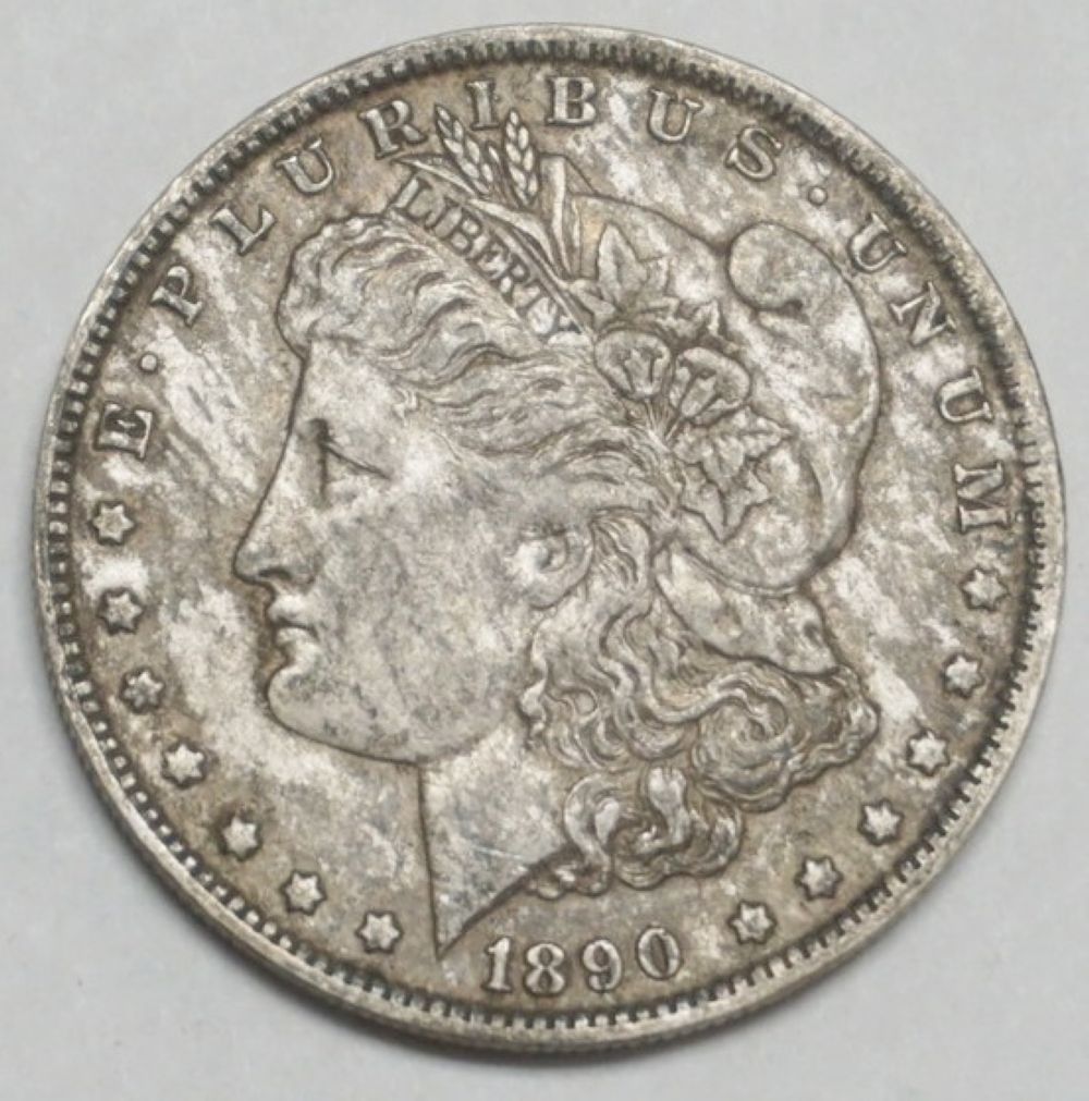1890 MORGAN SILVER DOLLAR O MINT MARK (1 of 4)