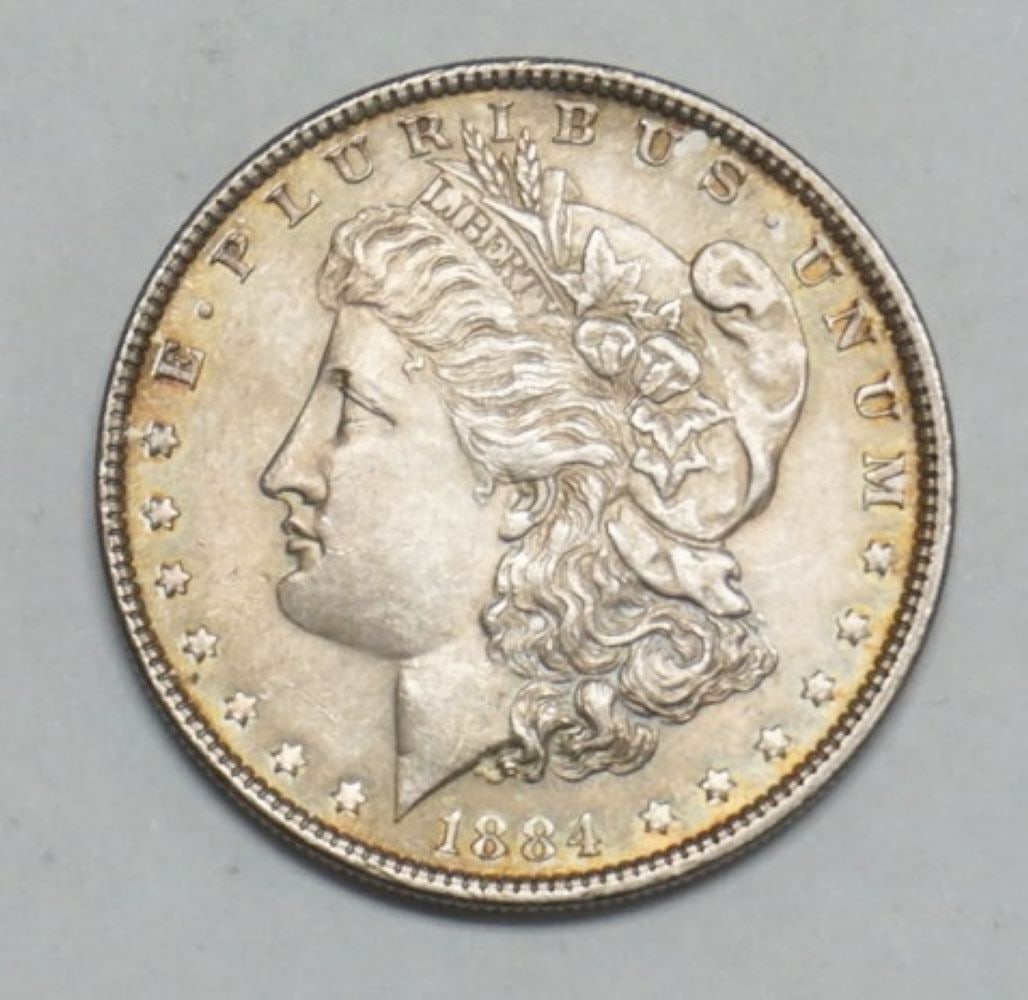 1884 MORGAN SILVER DOLLAR (1 of 4)