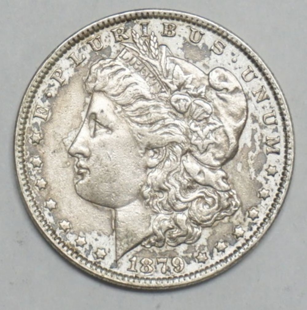 1879 MORGAN SILVER DOLLAR O MINT MARK (1 of 4)