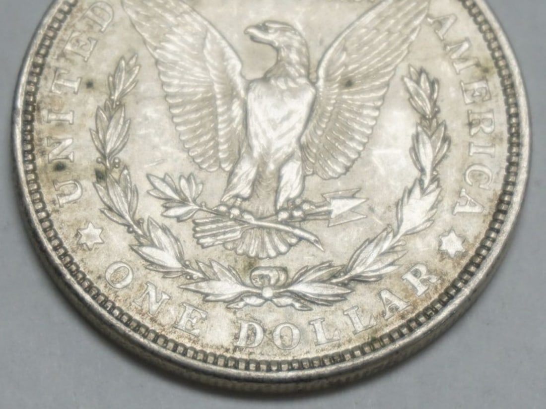 1921 MORGAN SILVER DOLLAR - 4