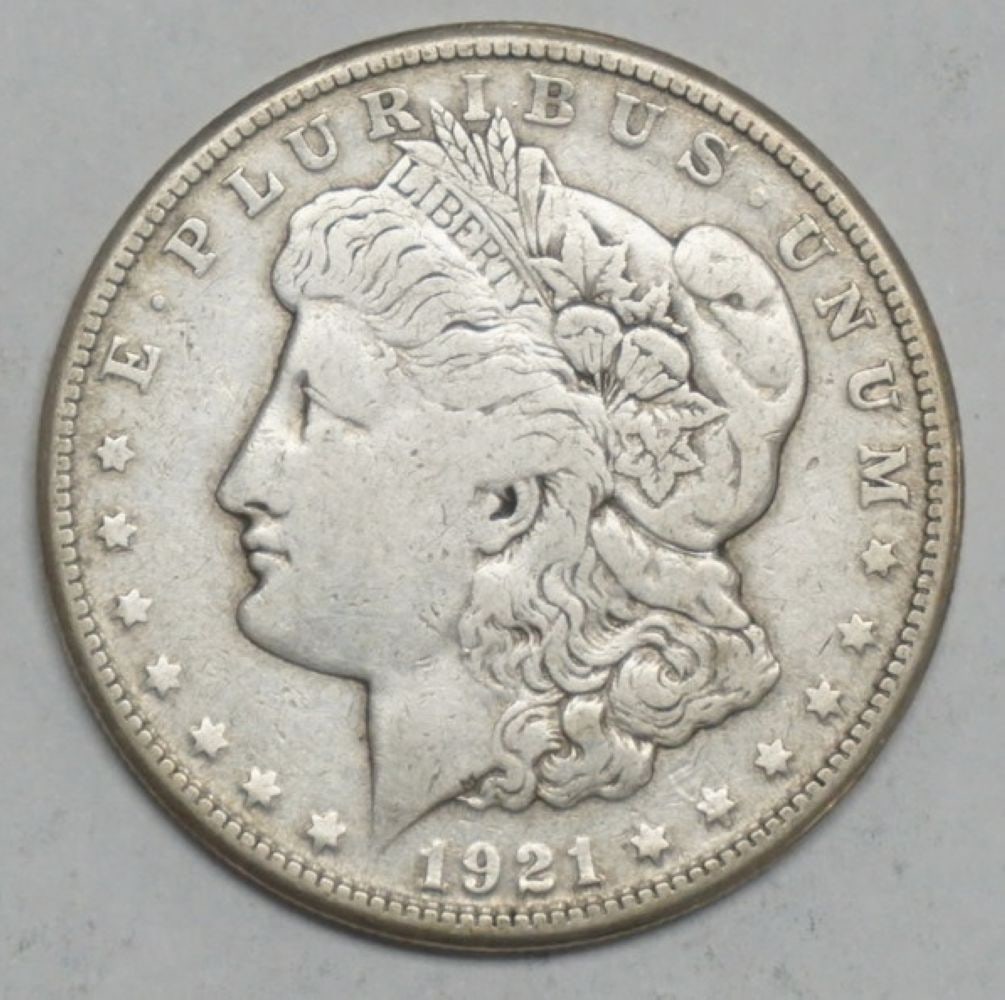 1921 MORGAN SILVER DOLLAR S MINT MARK: 1921 MORGAN SILVER DOLLAR S MINT MARK