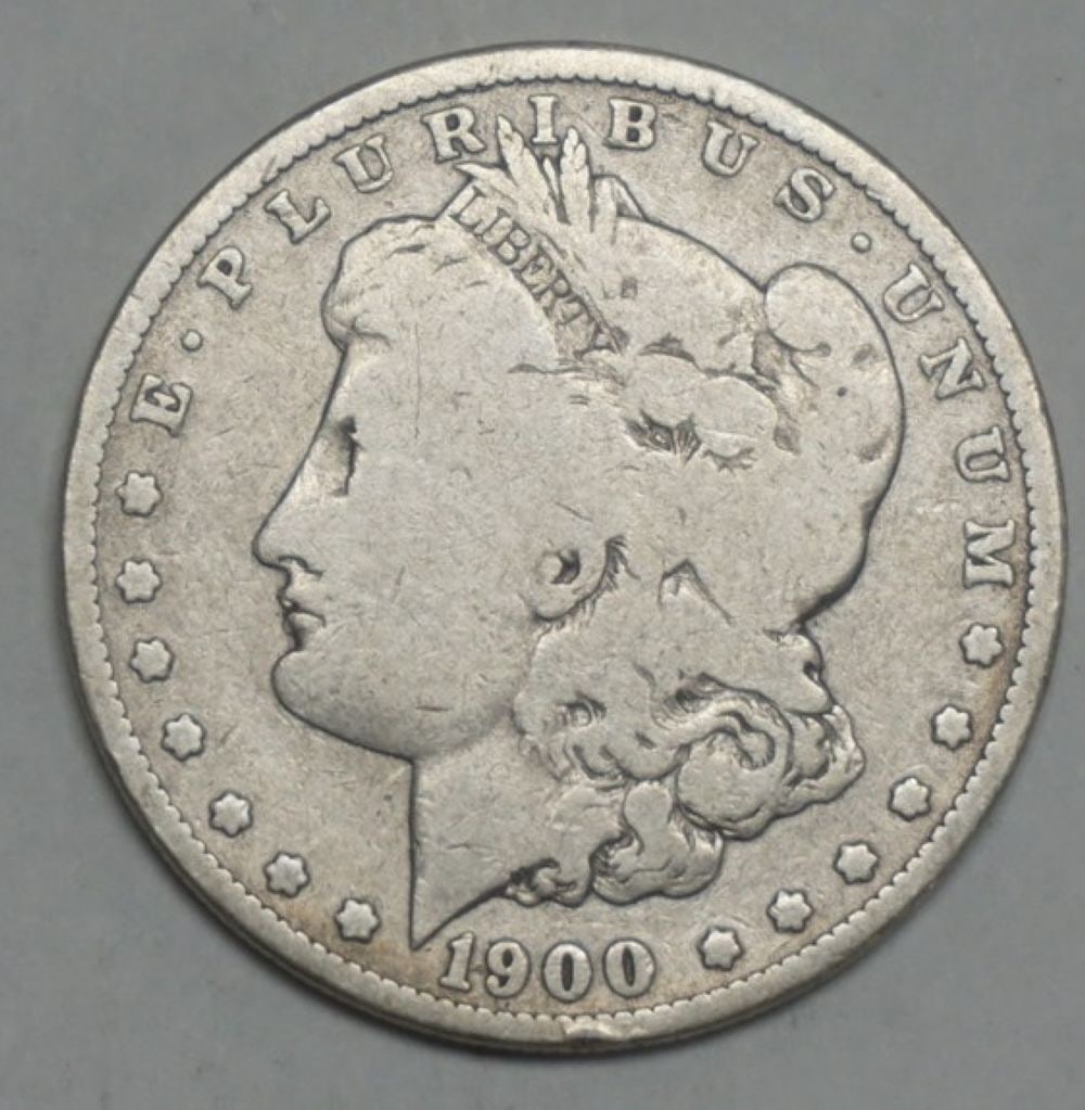 1900 MORGAN SILVER DOLLAR O MINT MARK: 1900 MORGAN SILVER DOLLAR O MINT MARK