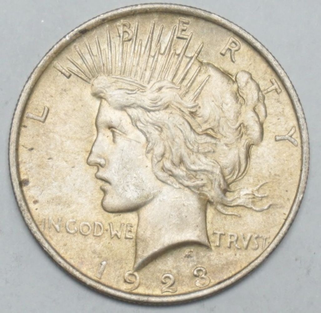 1923 PEACE SILVER DOLLAR (1 of 3)