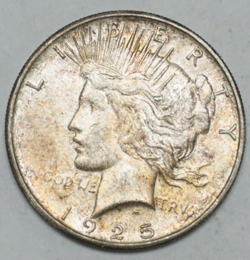1925 PEACE SILVER DOLLAR S MINT MARK (1 of 3)