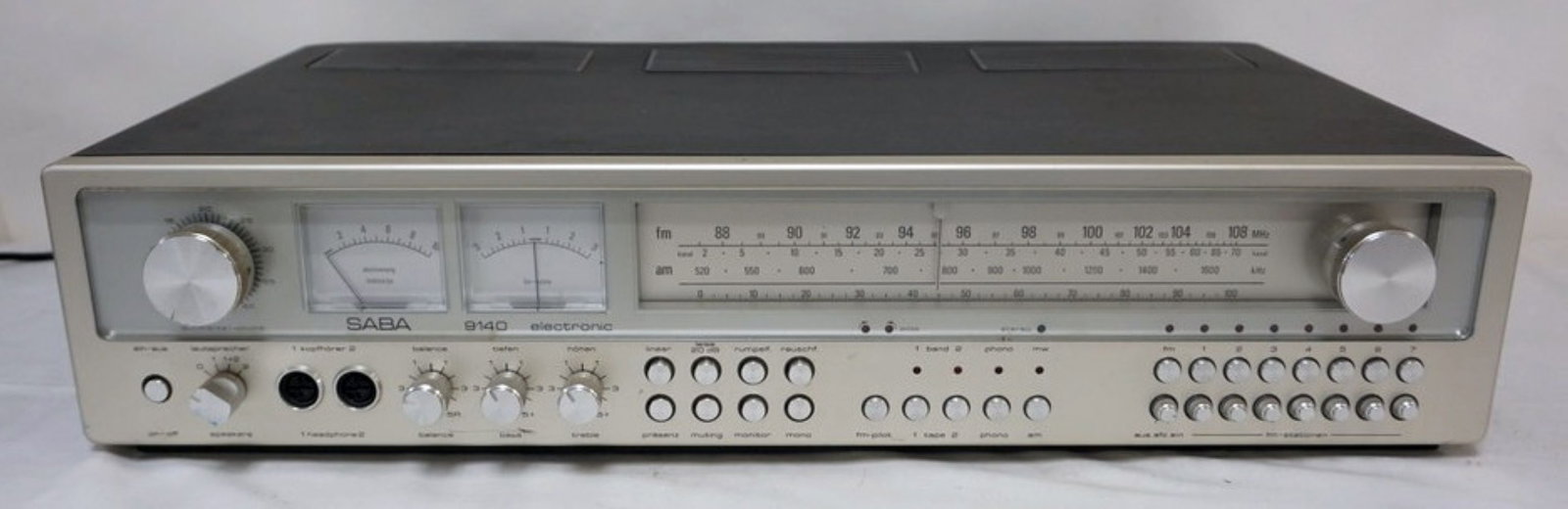 SABA 9140 AM/FM STEREO RECEIVER (1 of 6)
