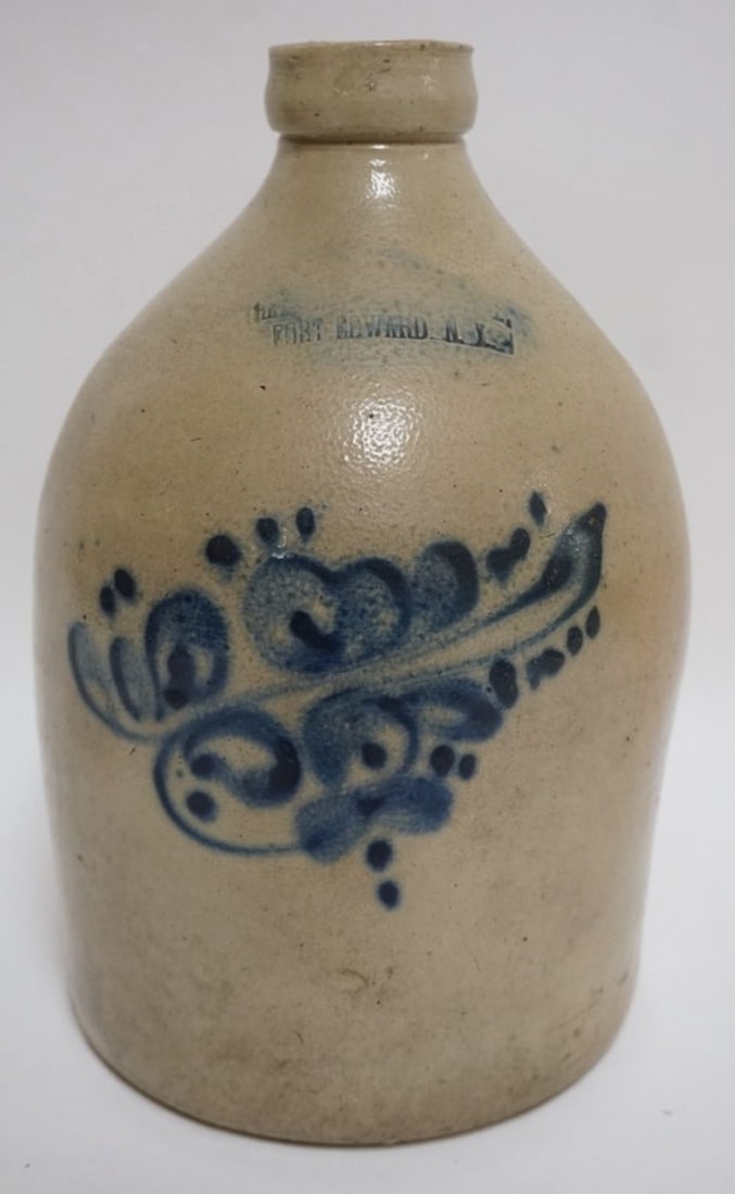 BLUE DECORATED STONEWARE (1 of 5)