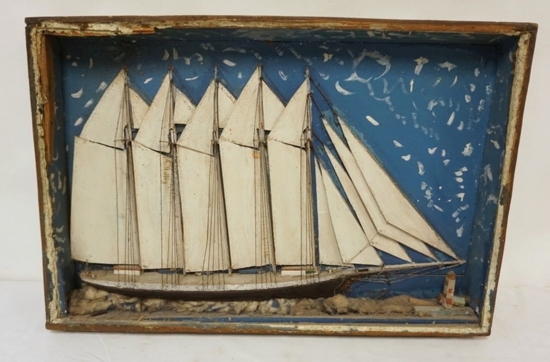 HALF HULL SAILING SHIP (1 of 3)