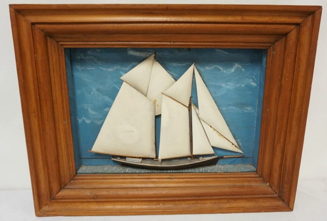 HALF HULL SAILING SHIP (1 of 4)