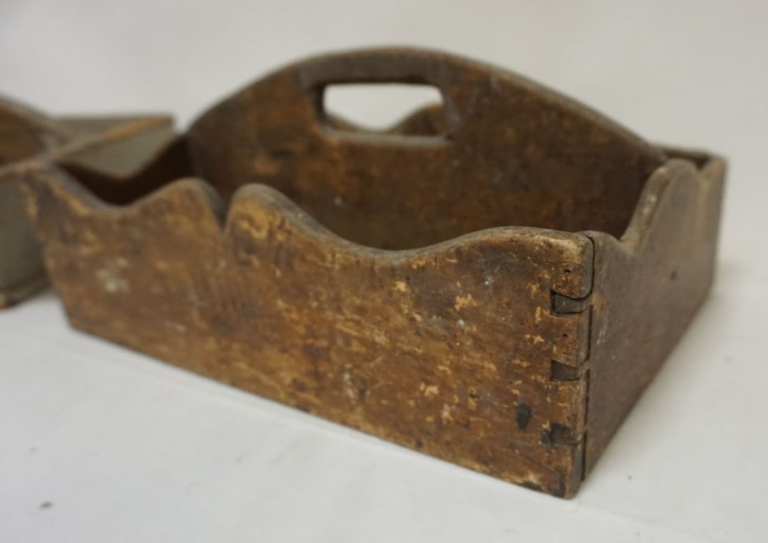 PRIMITIVE KNIFFE BOXES - 3