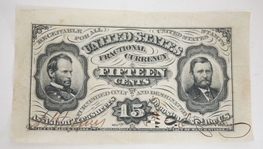 FRACTION CURRENCY: FRACTIONAL CURRENCY 1863, 50 CENTS