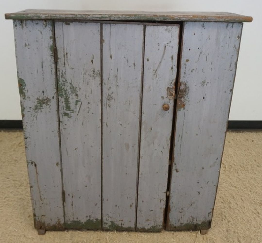 PRIMITIVE PANTRY CABINET (1 of 5)