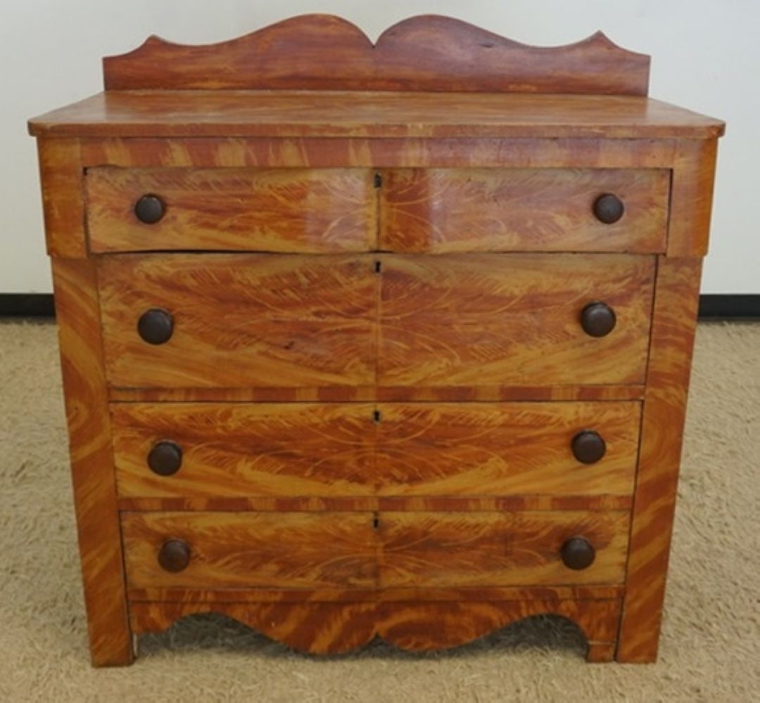 GRAIN PAINTED CHEST (1 of 6)