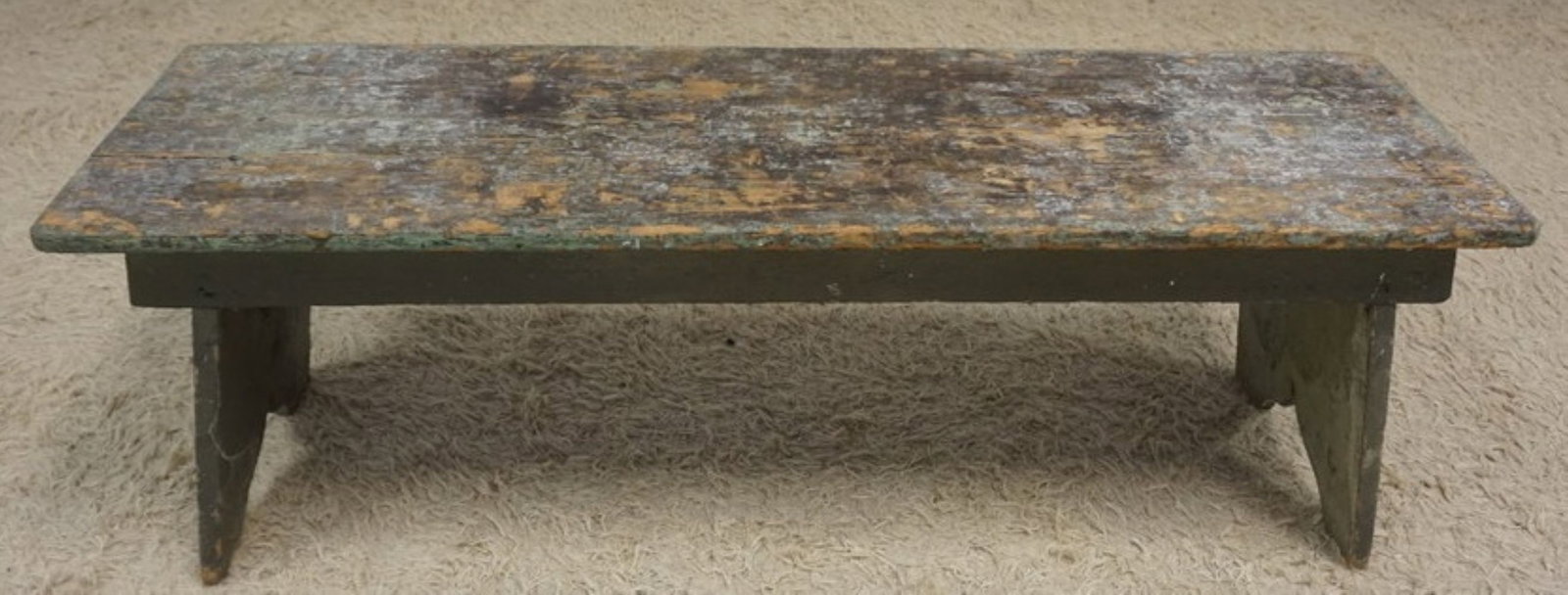 ANTIQUE PINE BENCH (1 of 4)