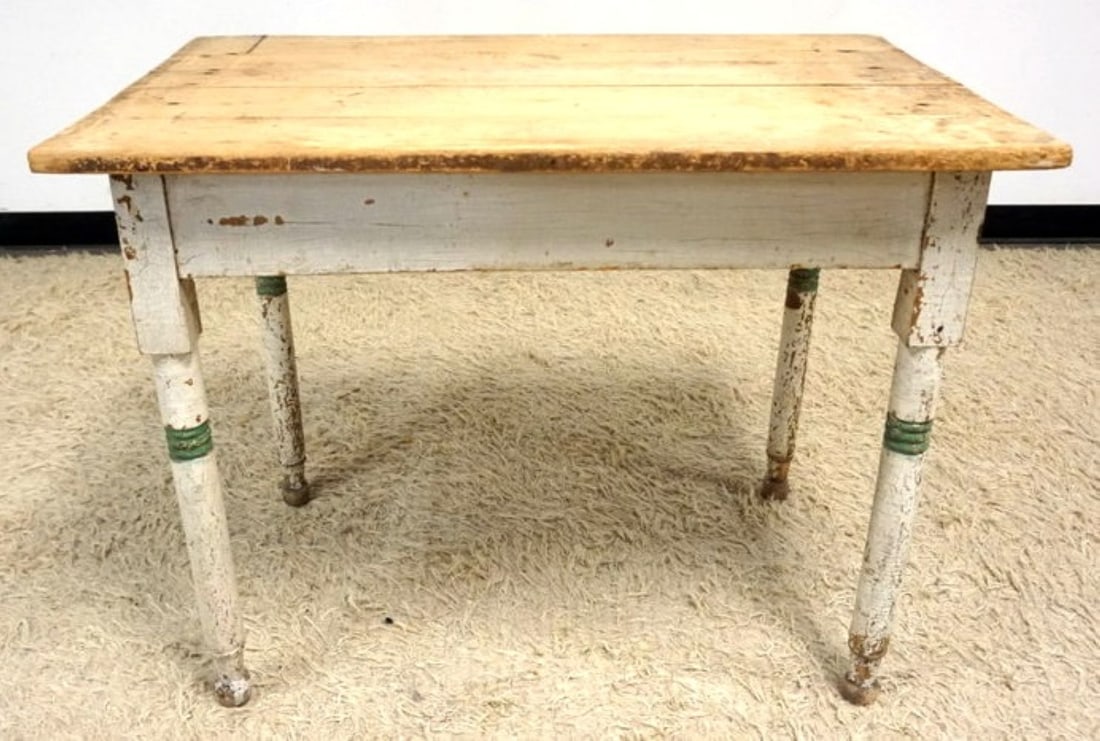 COUNTRY PINE KITCHEN WORK TABLE (1 of 3)