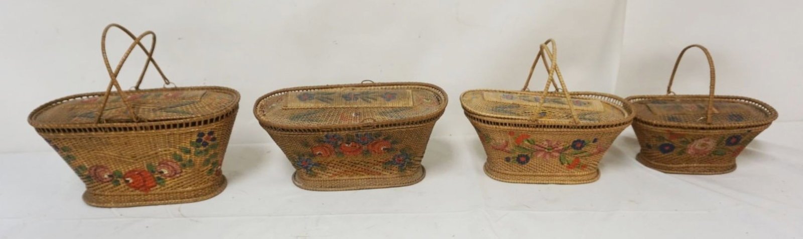 VINTAGE RICE STRAW BASKETS (1 of 11)