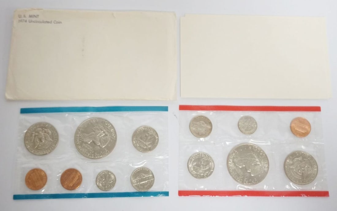 1974 UNCIRCULATED COIN SETS (1 of 4)