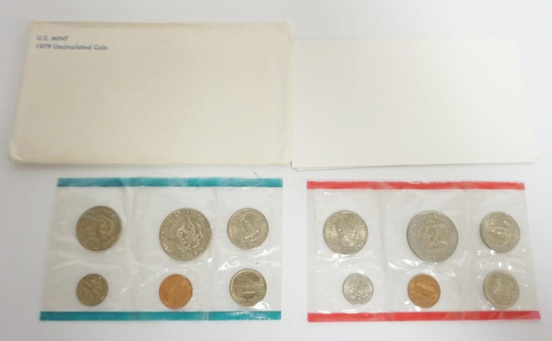 1979 UNCIRCULATED COIN SETS (1 of 4)