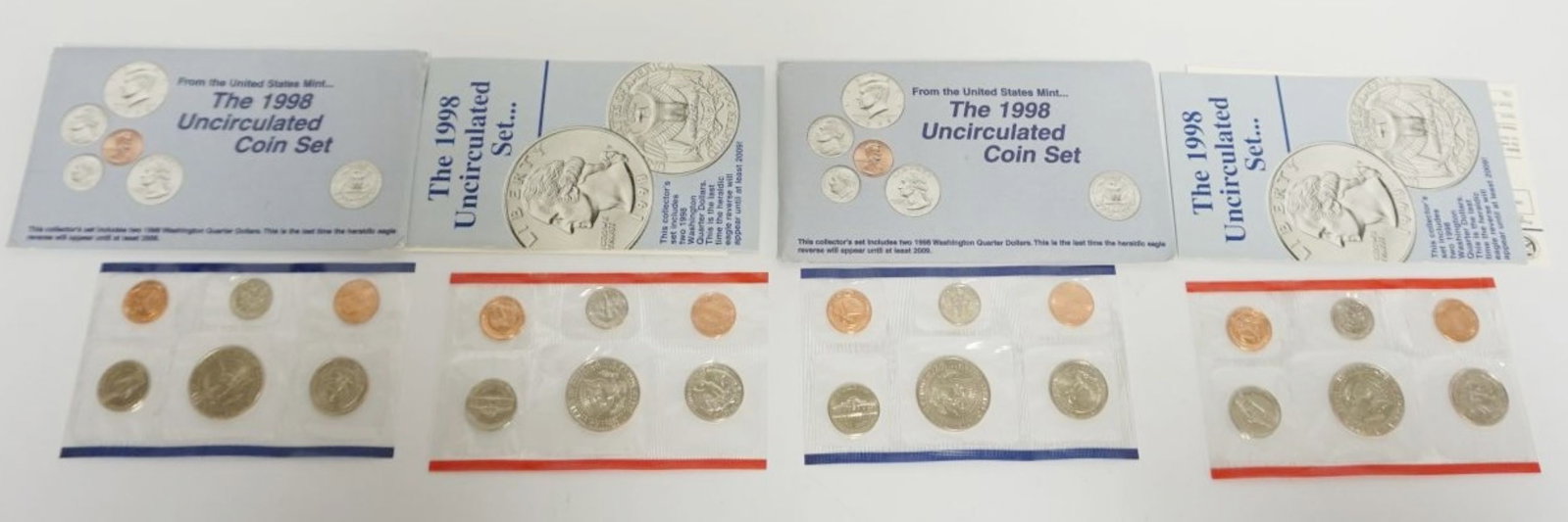 1998 UNCIRCULATED COIN SETS (1 of 3)