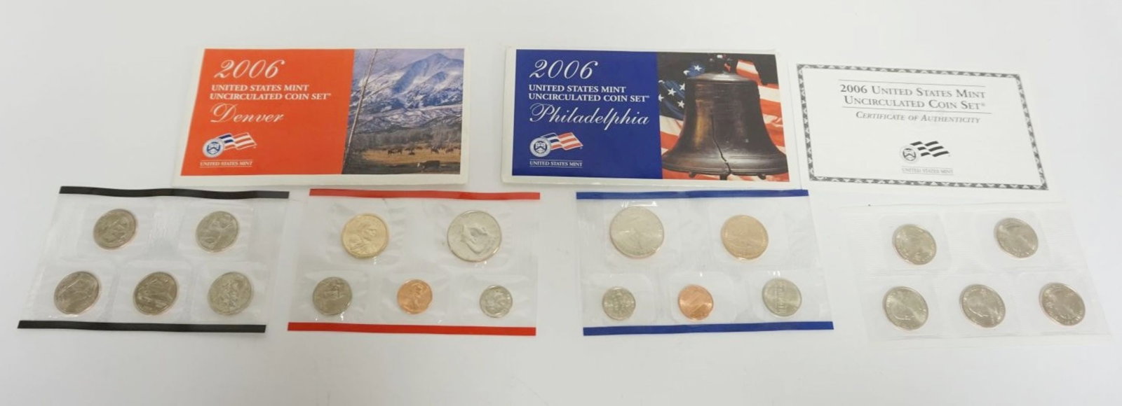 2006 UNCIRCULATED PHILADELPHIA & DENVER COIN SETS (1 of 3)