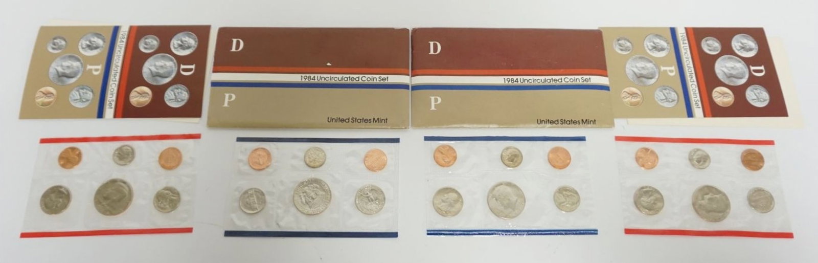 1984 DENVER & PHILADELPHIA UNCIRCULATED COIN SETS (1 of 3)